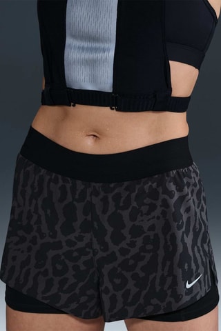 Short de running 2-en-1 Swift - Noir