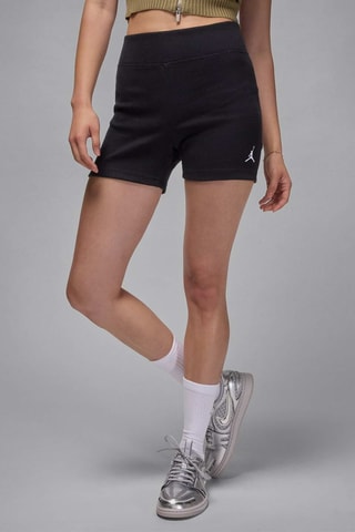 Short taille haute Jordan Brooklyn Essentials - Noir