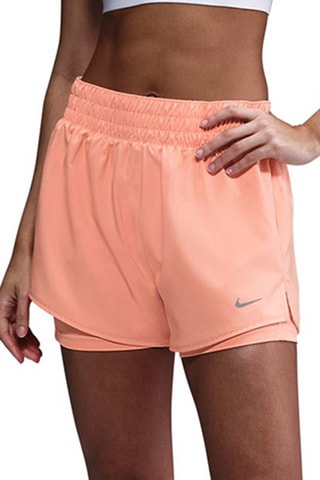 Short d’entraînement 2-en-1 One - Corail