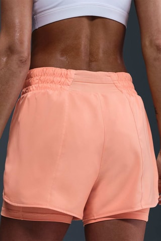 Short d’entraînement 2-en-1 One - Corail