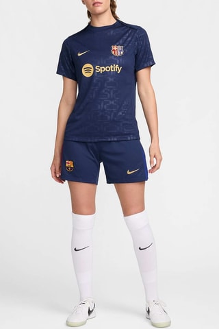 Short de football FC Barcelona 2023/24 Stadium Domicile - Bleu marine