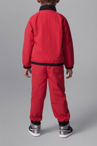 Coupe-vent et pantalon de basketball - Rouge et noir