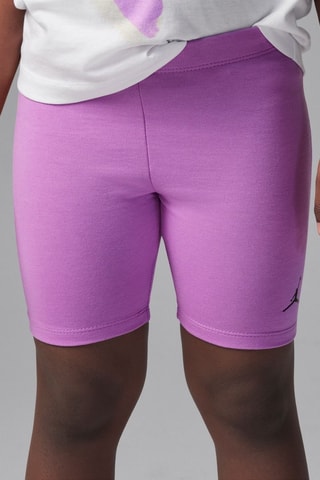 T-shirt et cycliste Jordan - Blanc et mauve