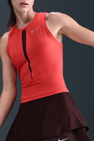 Jupe de tennis taille haute Slam - Bordeaux