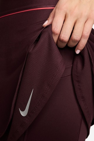 Jupe de tennis taille haute Slam - Bordeaux