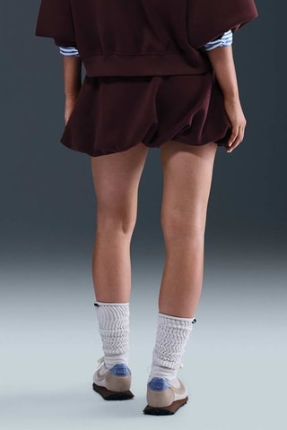 Jupe droite Bublle - Bordeaux