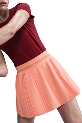 Jupe de tennis plissée - Corail - Nike