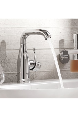 Miscelatore lavabo con tappo clic-clac Essence