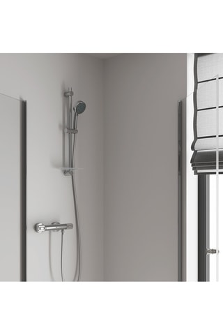 Miscelatore termostatico da parete bagno-doccia