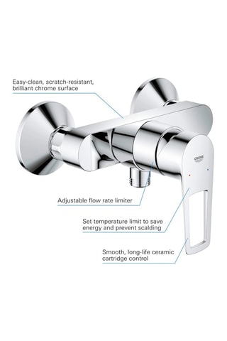 Miscelatore doccia da parete Start Loop