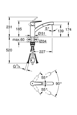 Miscelatore per lavello