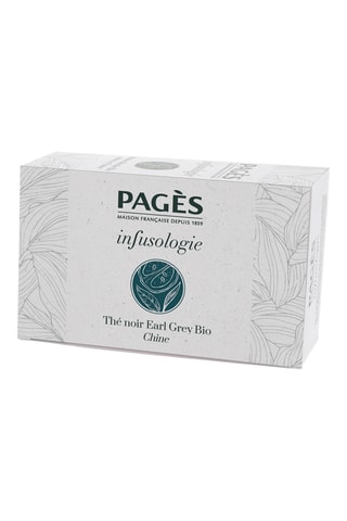 Thé noir bio earl grey - 24 sachets - Bergamote et épices