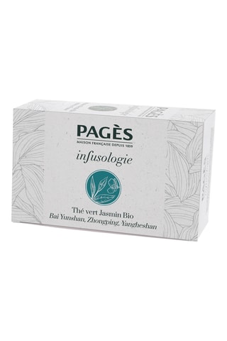 Thé vert jasmin enfleuri bio - 24 sachets