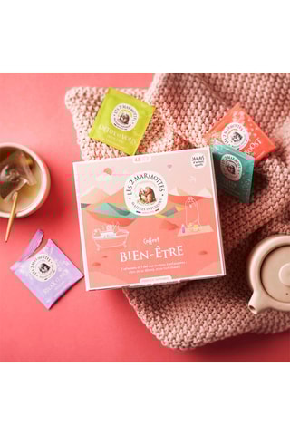 Coffret bien-être 7 infusions et 1 thé - 86 g
