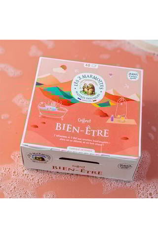 Coffret bien-être 7 infusions et 1 thé - 86 g