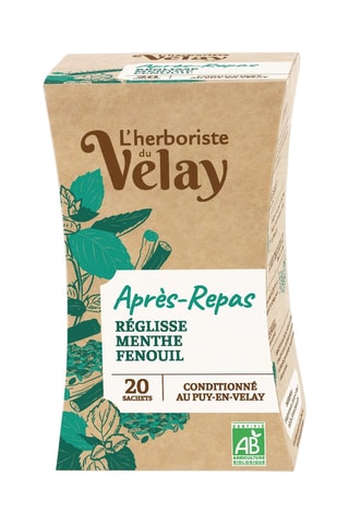 4 x Après-Repas (Réglisse, Menthe douce, Fenouil) - 20 sachets