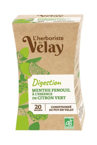 4 x Digestion (Menthe, Fenouil, Citron vert) - 20 sachets