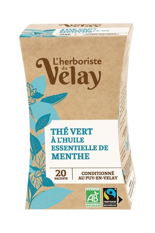 4 x Thé vert Menthe - 20 sachets