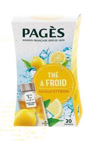 4 x Thé glacé Citron - 20 sachets