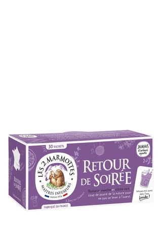 3 x 	Infusion Retour de soirée bio - 30 sachets
