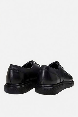 Derbies em couro - Preto