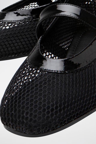 Babies envernizados - Preto