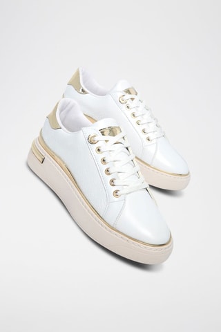 Sapatilhas com plataforma - Branco