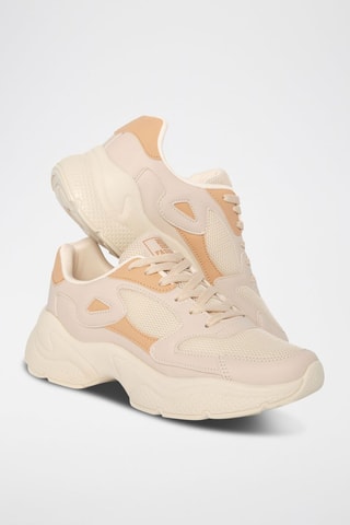 Sapatilhas - Cru e bege