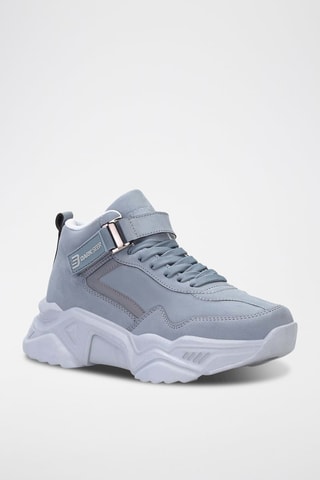 Sapatilhas subidas - Azul claro