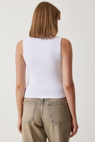 2 camisolas de alças - Branco