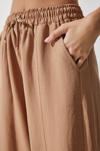 Calças saruel - Bege