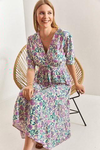 Vestido midi - Branco