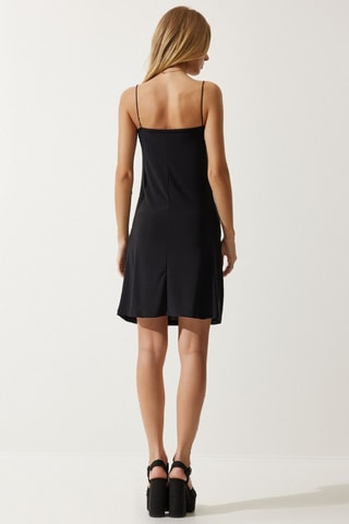 Vestido estilo patinadora - Preto