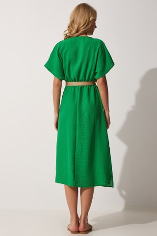 Vestido midi - Verde
