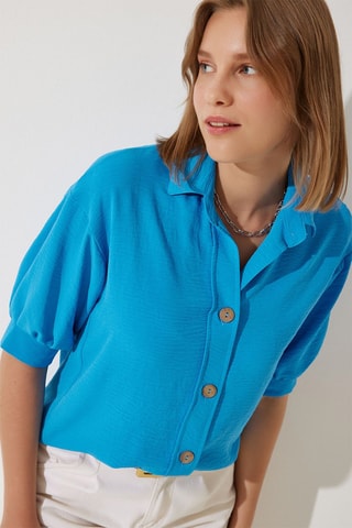 Camisa - Azul-claro
