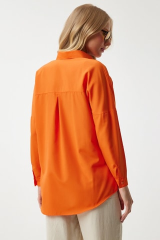 Camisa oversize - Laranja
