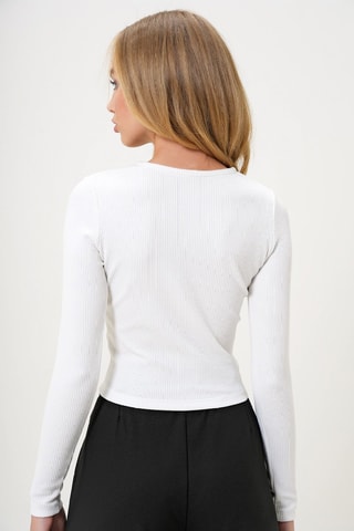 T-shirt regular - Branco