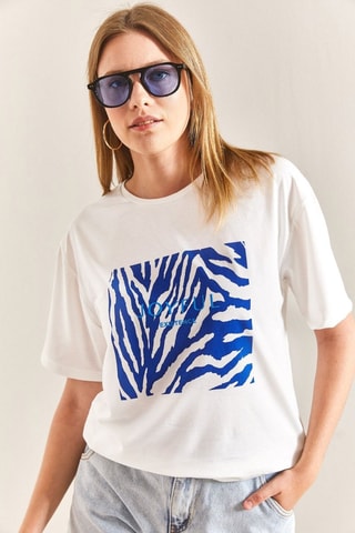 T-shirt - Azul-marinho