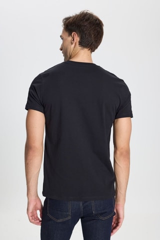 T-shirt slim - Preto