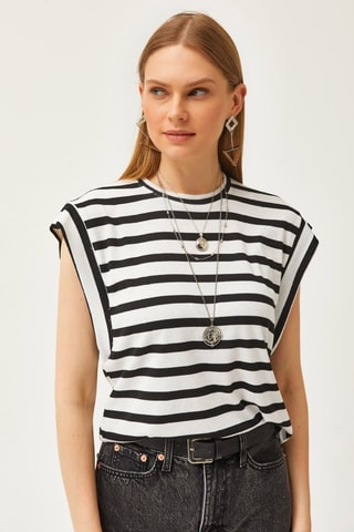 T-shirt oversize - Branco