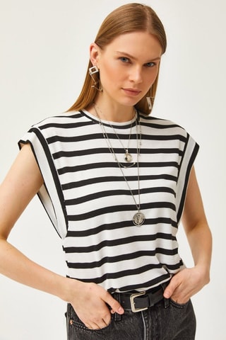 T-shirt oversize - Branco