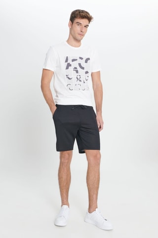 Calções regular - Preto