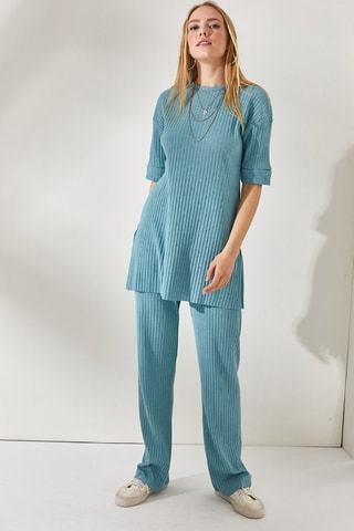 Túnica e calças - Azul