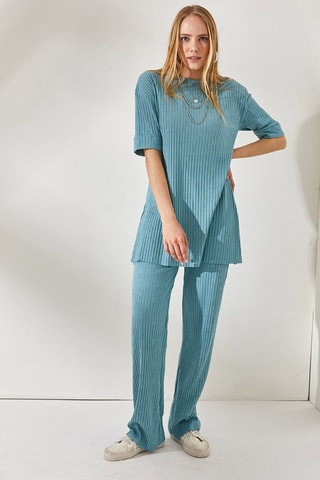 Túnica e calças - Azul