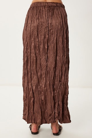 Saia comprida - Castanho