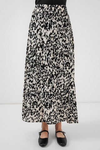 Saia comprida - Preto