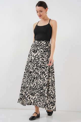 Saia comprida - Preto