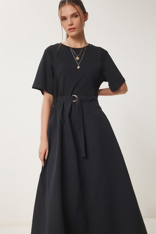 Vestido comprido - Preto