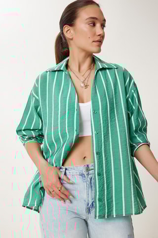 Camisa - Verde-claro