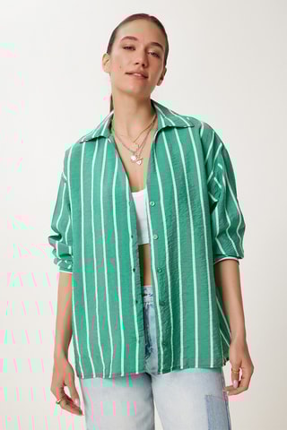 Camisa - Verde-claro